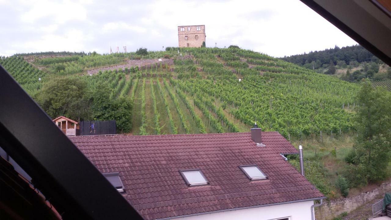Giebelzimmer Mit Weinbergblick Stetten  Esterno foto